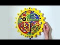 壁掛けからくりタイマーを作ってみた【Mechanical Wall Timer】
