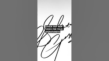 OMG FREE SIGNATURE??? #Signature #Viral #Trending