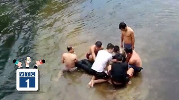 Cảm phục 2 thầy giáo dũng cảm cứu người đuối nước