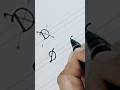 Write The Alphabet Capital D #shorts #trending #letter