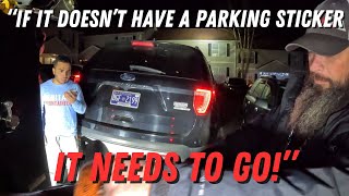 This Apartment Complex Asked Us To Help With Their Parking Lot | Confrontation Arises