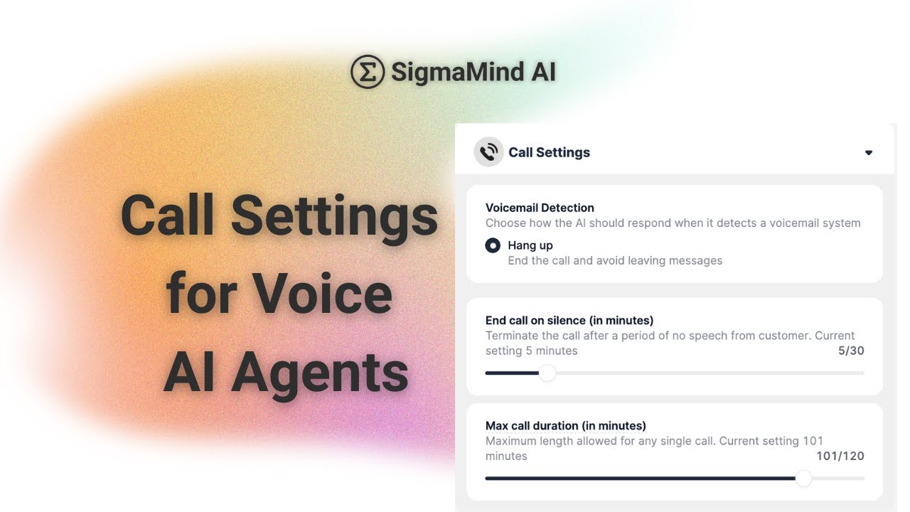 Voicemail Detection, Silence Handling & More | SigmaMind AI Call ...