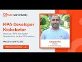 RPA Developer Kickstarter | Day 4: Recorders in UiPath with Deepak Rai