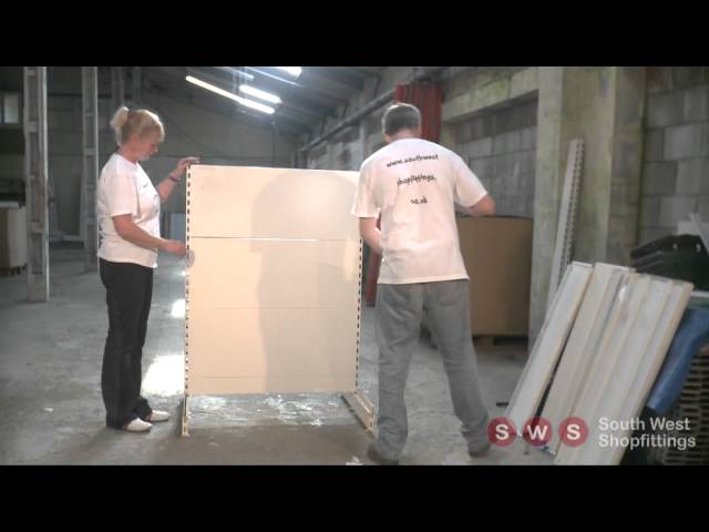 Gondola Shelving | Shop Shelving | Assembly Instruction Video from South West Shop Fittings