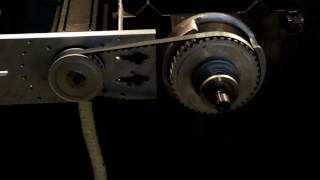 The first cut on CNC 'MOORE'