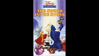 Opening to The Sword in the Stone UK VHS (1988)
