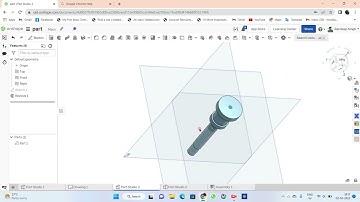 PART MOULDING INDEX PIN 3D ONSHAPE CAD PART-03#cad #onshape#cadcam #cadcamtutorials #3dmodeling