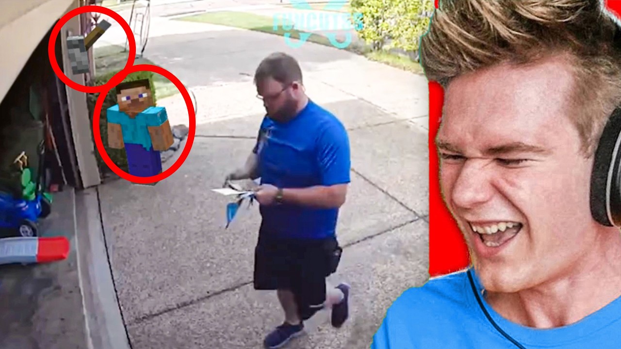 NIE ZAŚMIEJ SIE CHALLENGE - MINECRAFT w PRAWDZIWYM ŻYCIU