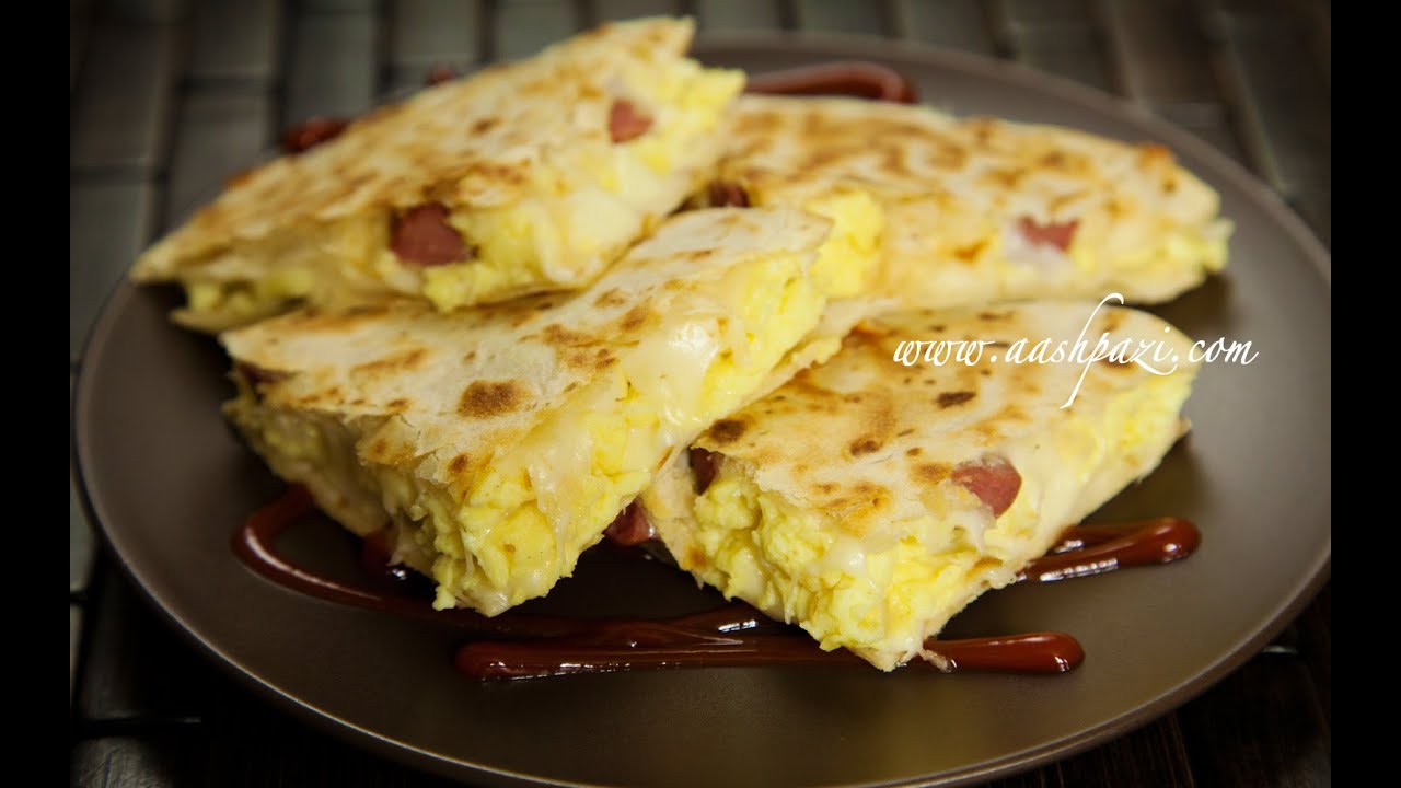 Breakfast Quesadilla Recipe YouTube