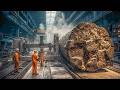 Century-Old Sawmills Still Running - How Vintage Sawmills Processing Timber in Old-Fashioned Way