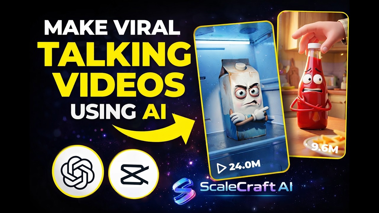 How To Create Viral Talking Object Videos Using Free AI - YouTube