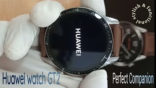 Huawei watch GT2 detailed review  smartwatch Huawei GT2