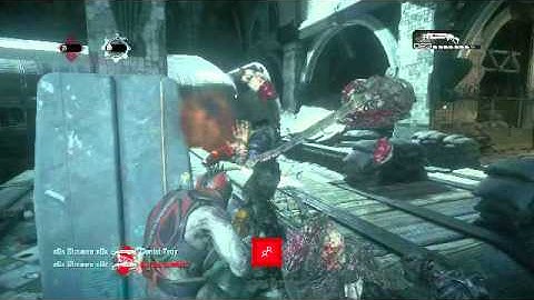 GEARS OF WAR ULTIMATE EDITION 2v2 GNASHER EXECUTION
