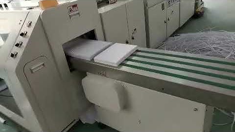 One roll unwinding A4 ream paper cutting machine up and down knife