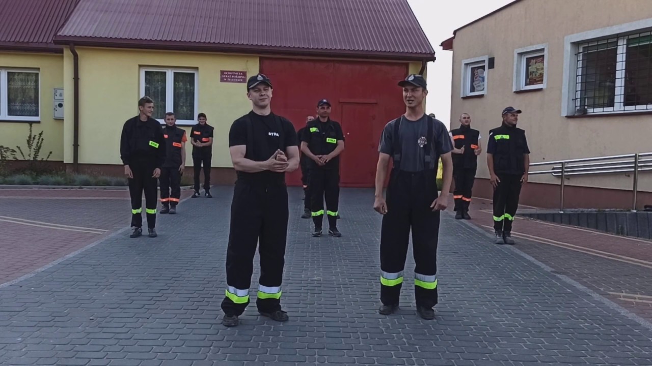 OSP ŻELECHY PRZYJMUJĄ WYZWANIE  #GASZYNCHALLENGE