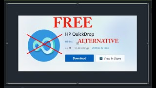 The BEST alternative for HP Quick drop 💧 screenshot 1
