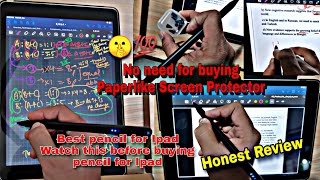 ?Affordable Apple Pencil Alternative I Worth buying  No need of Paperlike Screen Protector ?