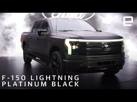 Video till Ford släpper riktigt svart F-150 Lightning