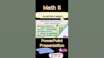 Math 5 Quarter 3 Week 1 MATATAG Curriculum / Revised K-12 LE Based PowerPoint Presentation