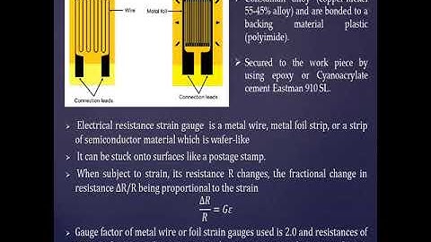 Lecture  4  Displacement, Position & Proximity Sensors