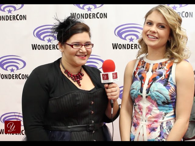 iZombie star Rose McIver (Liv) - Interview at WonderCon 2015 | yael.tv