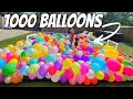 MAKING A FOOTBALL PITCH with 1000 BALLOONS 😱🎈*NEVER DONE BEFORE*