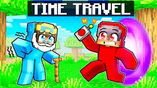 Using TIME TRAVEL to Prank my Friends in Minecraft! screenshot 3