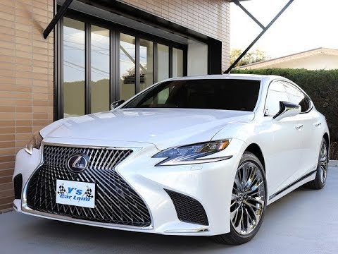 新型LS レクサス LS500h 1310万円 未使用車 2018年式 走行20㎞ OP20インチAW デジタルインナーミラー アクセサリーソケット LEXUS LS Iパッケージ カスタム例