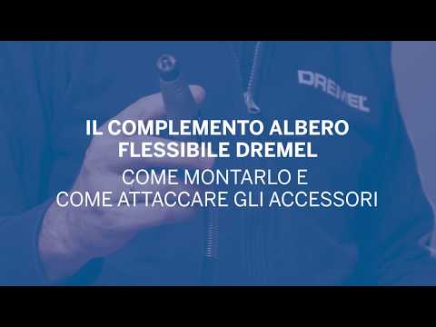 Video: Come si collega un attacco per albero flessibile Dremel?