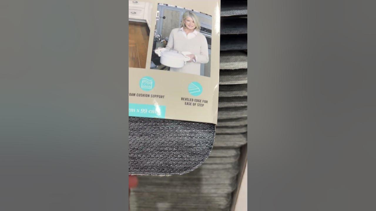"MARTHA STEWART KITCHEN MAT" on SALE in Costco (Exp AUGUST 06, 2023) 