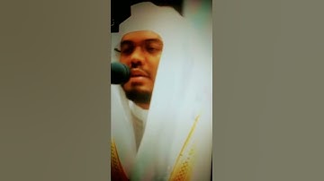 تلاوه خاشعه للشيخ ياسر الدوسري باعلي طبقات صوته في الحرم المكي الشريف