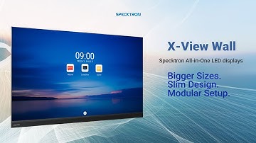 Specktron X-View Wall All-in-One LED Display