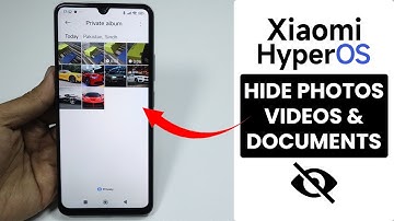 How to Hide/Unhide Photos, Videos & Documents on HyperOS Phone