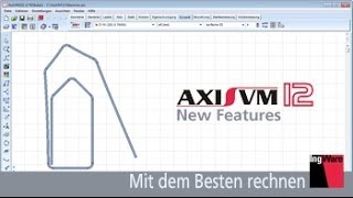 AxisVM 12 | New Features - Netzgenerierung & Berechnung [de]