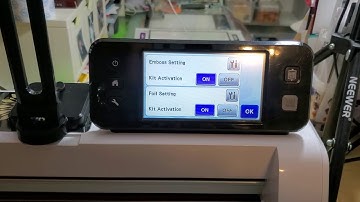 Update ScanNcut machine software and activating premium features.