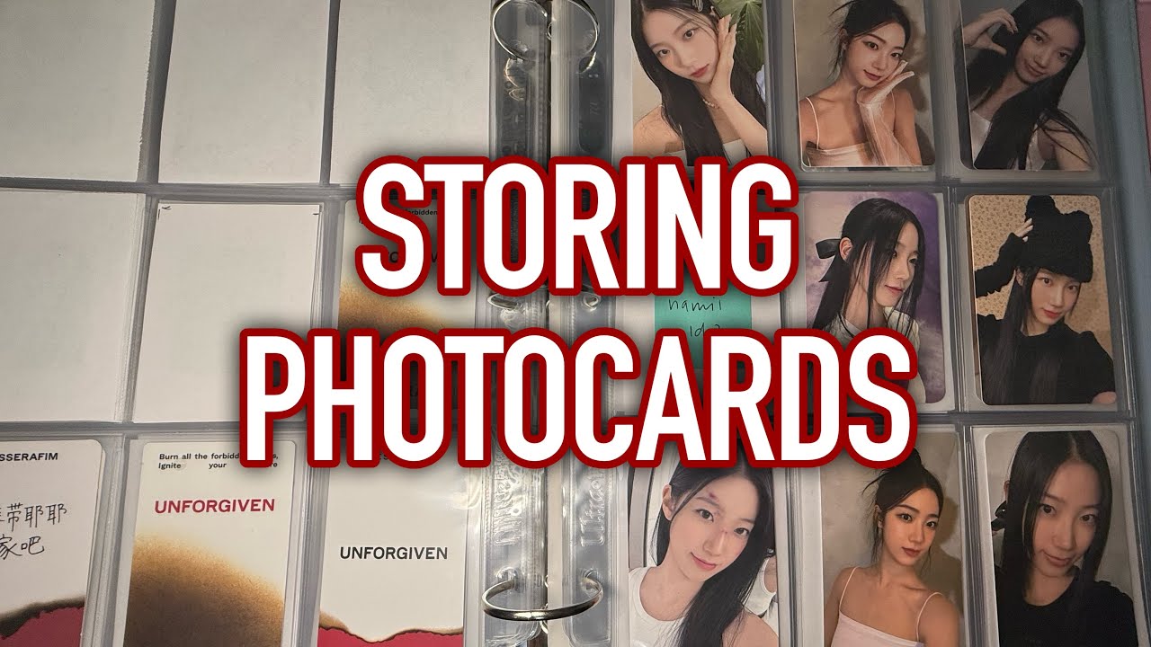 storing photocards 14 *:･ﾟ✧ lsf pobs, twice, zb1 & more! | cherrytrades