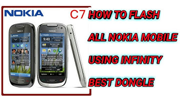 How to flash OS Nokia c7-00 with infinity best dongle
