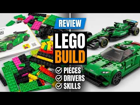 LEGO 76925 Aston Martin Safety Car & AMR23 Review