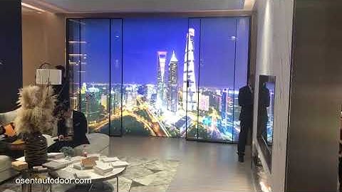 Linear magnetic drive sliding door -OSENT Automatic Door