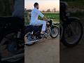 Kick start old bullet standard 350cc restored CI #royalenfield #bulletlover #trending #bullet #short