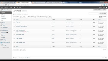 Orizon - Creating a Post list (category page)