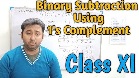 Binary Subtraction Using 1