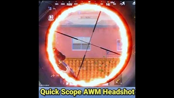 Quick Scope AWM Headshot Pubg Lite #shorts #pubglite #awm