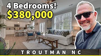 New Homes in Troutman NC | $380,000 | Lake Norman | The Penwell Plan