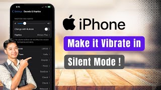 iPhone 16 Pro Max/Plus: How to Make iPhone Vibrate in Silent Mode !