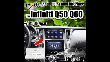 Lsailt Android interface for Infiniti QX60/QX70/QX80/QX50/Q50/Q60/Q70