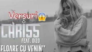 CHRISS feat. DIZO-Floare Cu Venin (Lyrics)