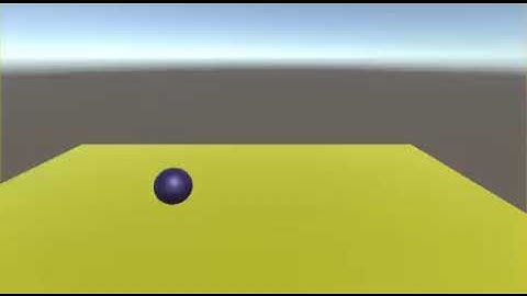 Unity讓球彈跳並變色的方法