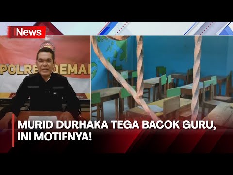 Kasus Siswa Bacok Guru di Demak, Kini Pelaku Sudah Berhasil Ditangkap!