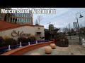 Downtown Mercer Island, Washington (and park) Walking Tour 4k